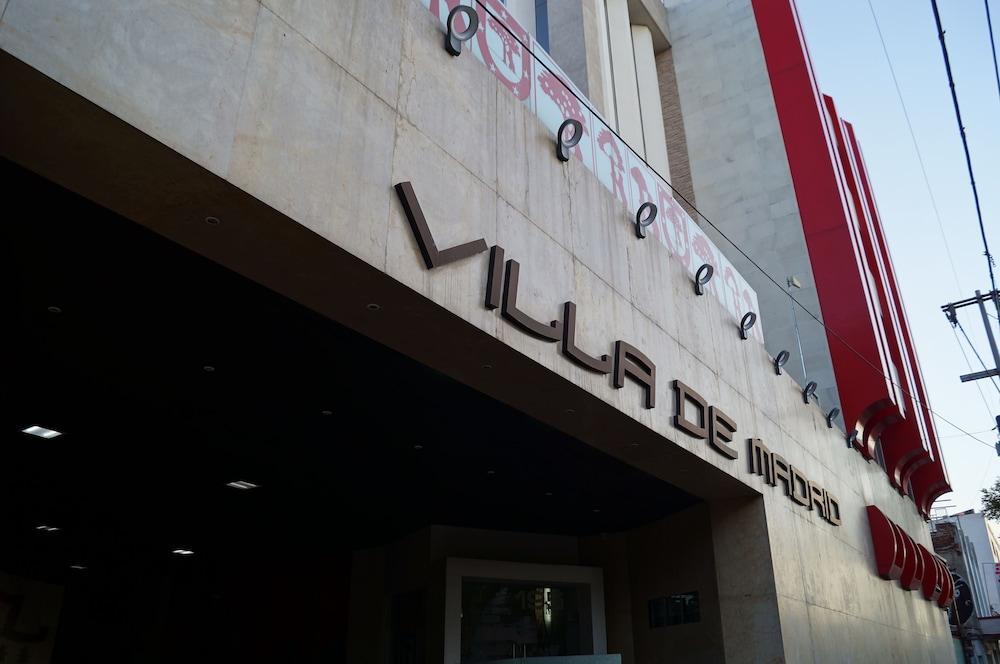 Hotel Villa De Madrid メキシコシティ エクステリア 写真