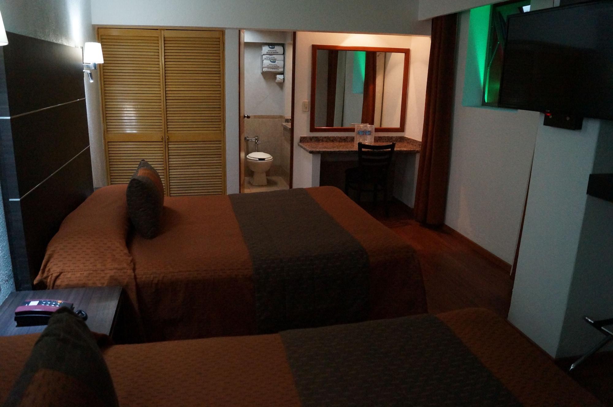 Hotel Villa De Madrid メキシコシティ エクステリア 写真