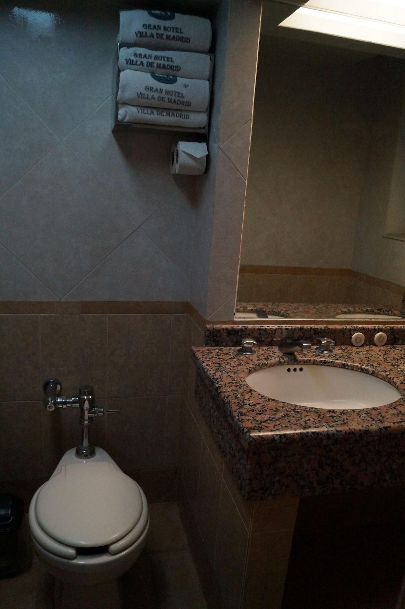 Hotel Villa De Madrid メキシコシティ エクステリア 写真